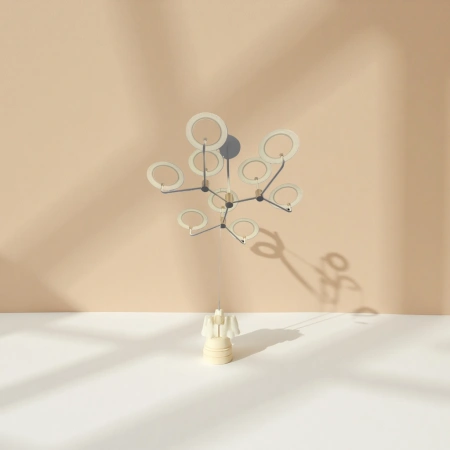 White chandelier, modern and simple living room, dining room, bedroom ceiling lamp, Nordic style LED light source White chandelier, modern and simple living room, dining room, bedroom ceiling lamp, Nordic style LED light source